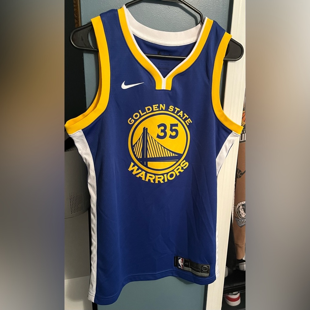 NBA Golden State Warriors Kevin Durant #35 Away Nike Jersey Size Small(40)